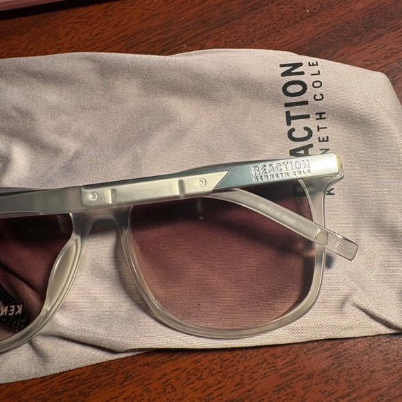 Kenneth Cole Silver and Brown Sunglasses - Picture 2 of 2
